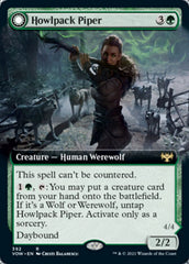 Howlpack Piper // Wildsong Howler (Extended Art) [Innistrad: Crimson Vow] | Yard's Games Ltd