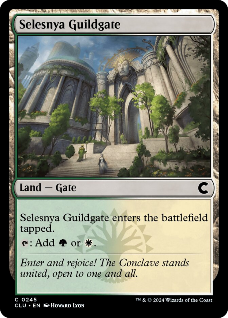 Selesnya Guildgate [Ravnica: Clue Edition] | Yard's Games Ltd