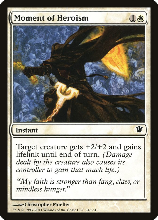 Moment of Heroism [Innistrad] | Yard's Games Ltd