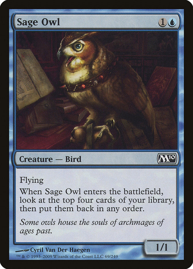 Sage Owl [Magic 2010] | Yard's Games Ltd