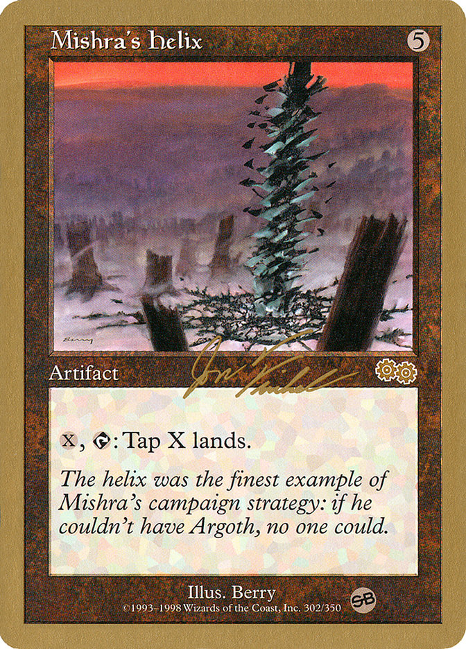 Mishra's Helix (Jon Finkel) (SB) [World Championship Decks 2000] | Yard's Games Ltd