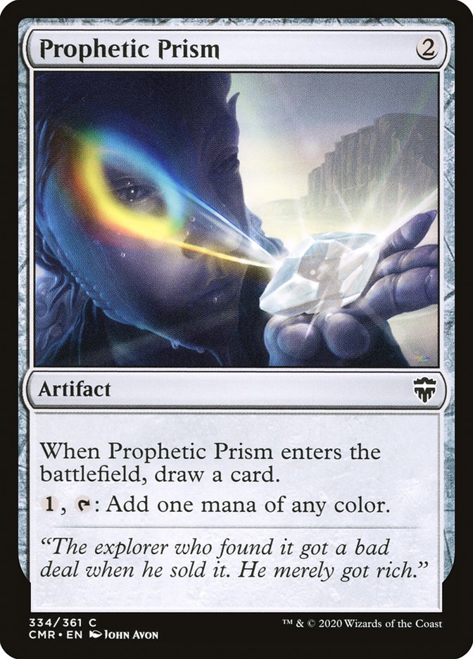 Prophetic Prism [Commander Legends] | Yard's Games Ltd