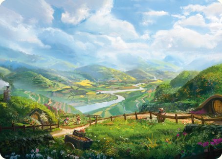 Plains Art Card [The Lord of the Rings: Tales of Middle-earth Art Series] | Yard's Games Ltd