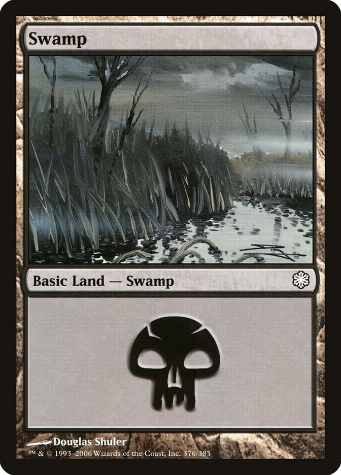 Swamp (376) [Coldsnap Theme Decks] | Yard's Games Ltd