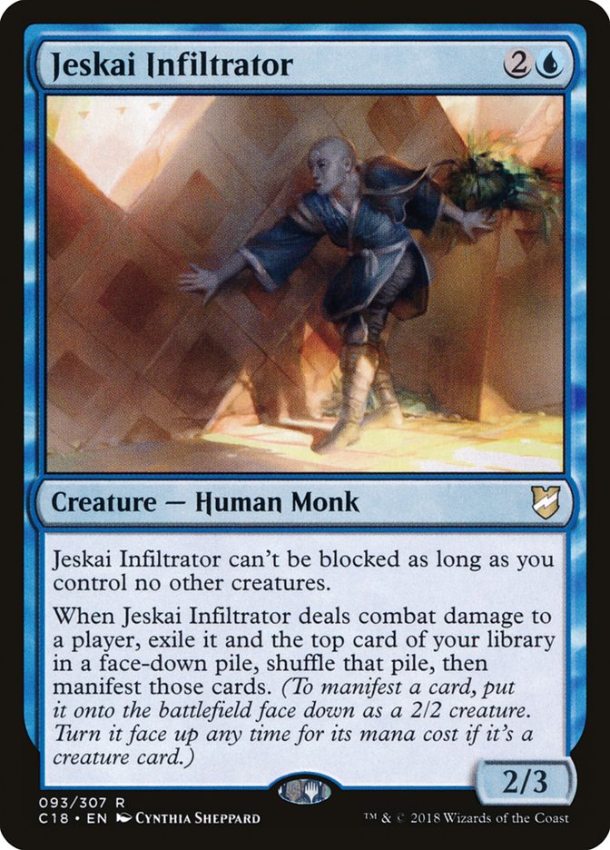 Jeskai Infiltrator [Commander 2018] | Yard's Games Ltd