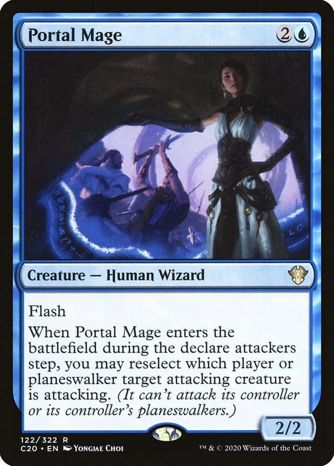 Portal Mage [Commander 2020] | Yard's Games Ltd