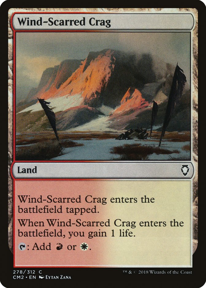 Wind-Scarred Crag [Commander Anthology Volume II] | Yard's Games Ltd