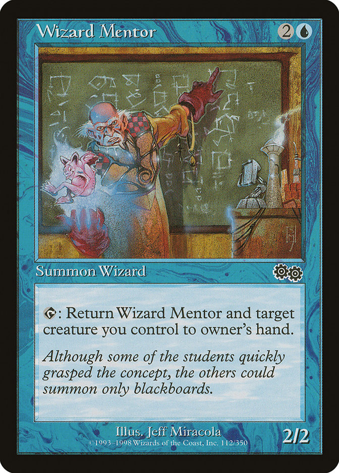 Wizard Mentor [Urza's Saga] | Yard's Games Ltd