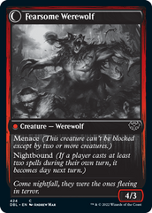 Fearful Villager // Fearsome Werewolf [Innistrad: Double Feature] | Yard's Games Ltd