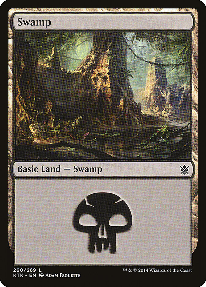 Swamp (260) [Khans of Tarkir] | Yard's Games Ltd