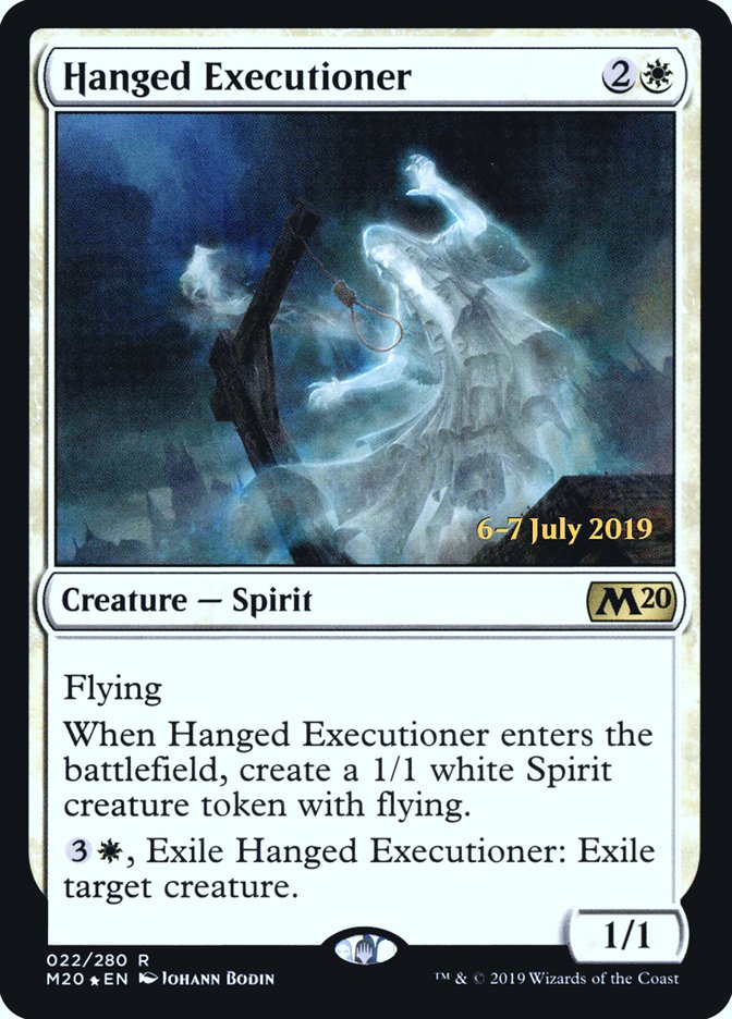 Hanged Executioner [Core Set 2020 Prerelease Promos] | Yard's Games Ltd