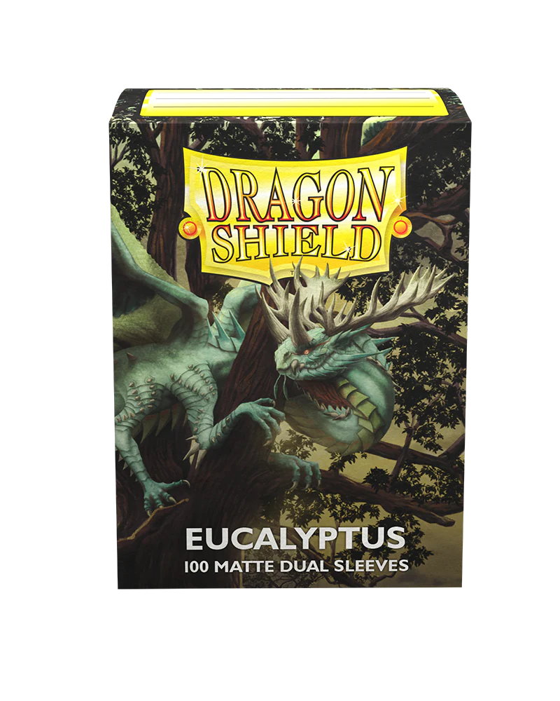 Dragon Shield: Standard 100ct Sleeves - Eucalyptus (Dual Matte) | Yard's Games Ltd