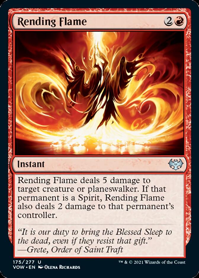 Rending Flame [Innistrad: Crimson Vow] | Yard's Games Ltd