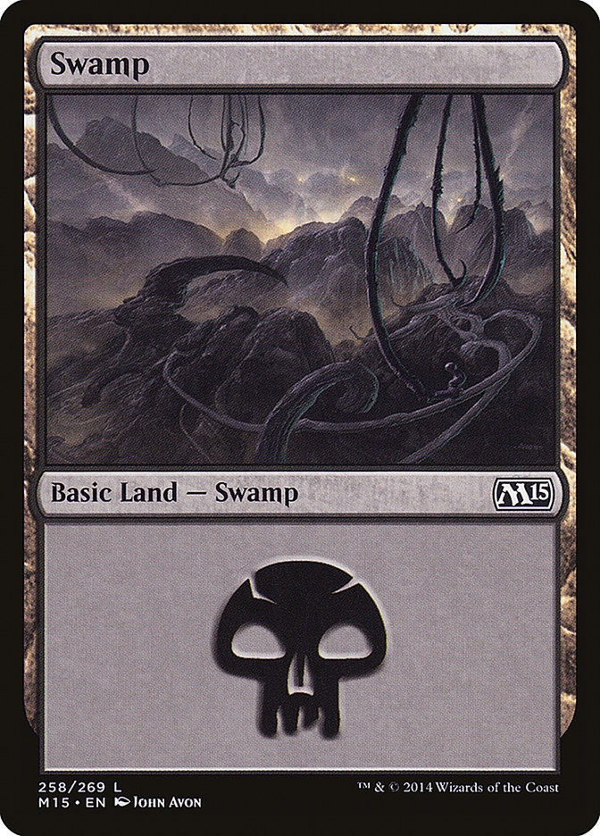 Swamp (258) [Magic 2015] | Yard's Games Ltd