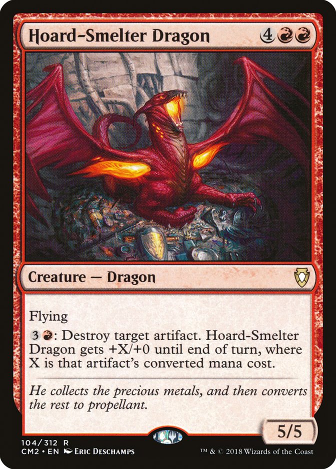 Hoard-Smelter Dragon [Commander Anthology Volume II] | Yard's Games Ltd