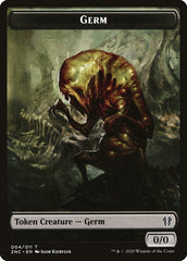 Faerie Rogue // Germ Double-Sided Token [Zendikar Rising Commander Tokens] | Yard's Games Ltd