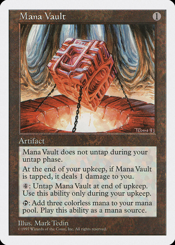 Mana Vault [Fifth Edition] | Yard's Games Ltd