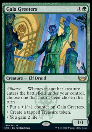 Gala Greeters (Promo Pack) [Streets of New Capenna Promos] | Yard's Games Ltd