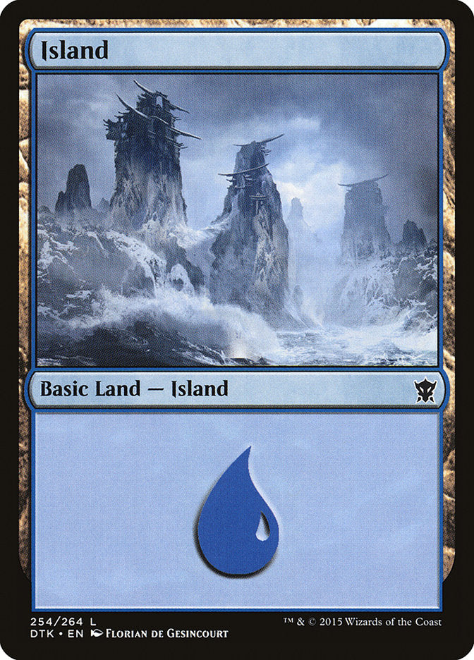 Island (254) [Dragons of Tarkir] | Yard's Games Ltd