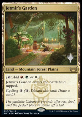 Jetmir's Garden (Promo Pack) [Streets of New Capenna Promos] | Yard's Games Ltd