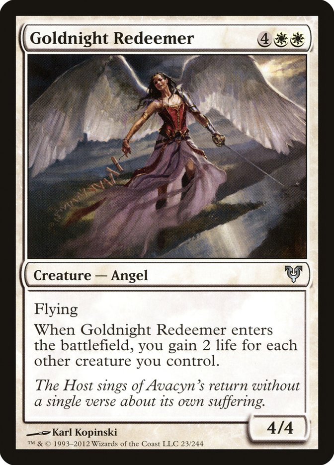 Goldnight Redeemer [Avacyn Restored] | Yard's Games Ltd