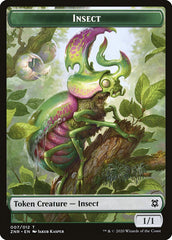 Drake // Insect Double-Sided Token [Zendikar Rising Tokens] | Yard's Games Ltd