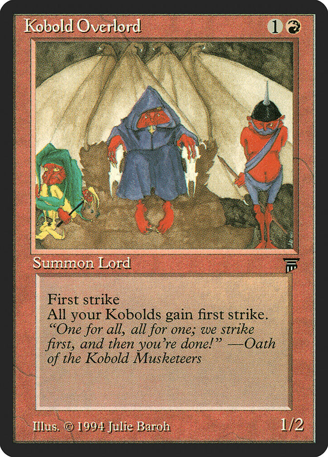 Kobold Overlord [Legends] | Yard's Games Ltd