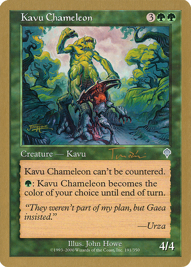 Kavu Chameleon (Jan Tomcani) [World Championship Decks 2001] | Yard's Games Ltd