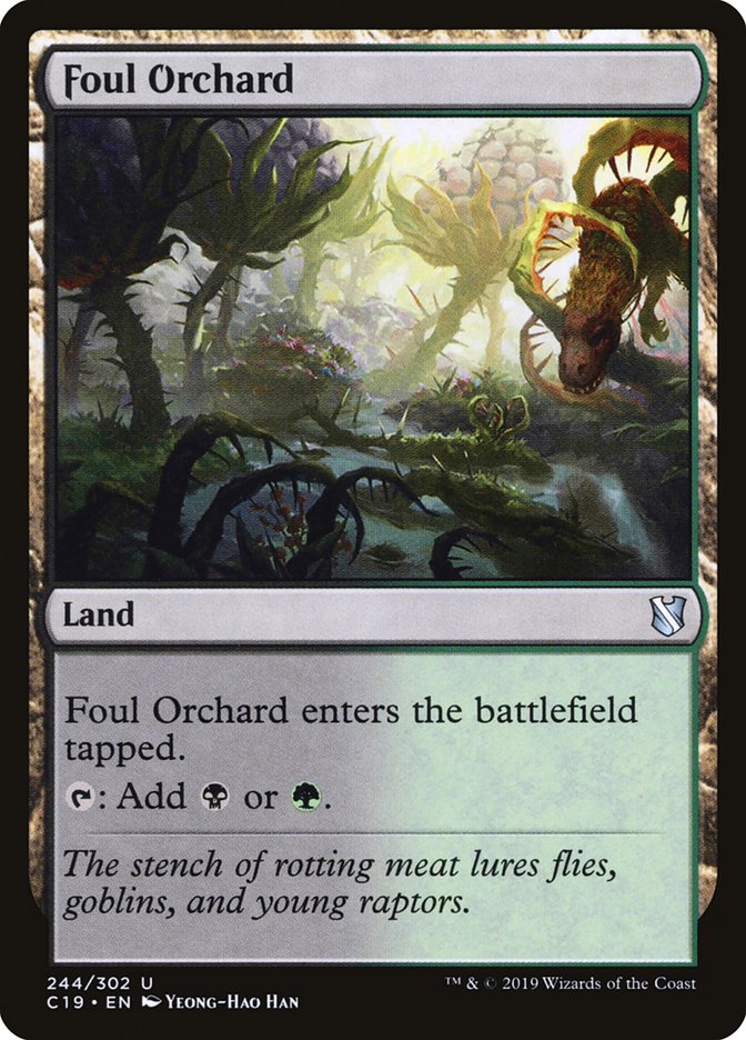 Foul Orchard [Commander 2019] | Yard's Games Ltd