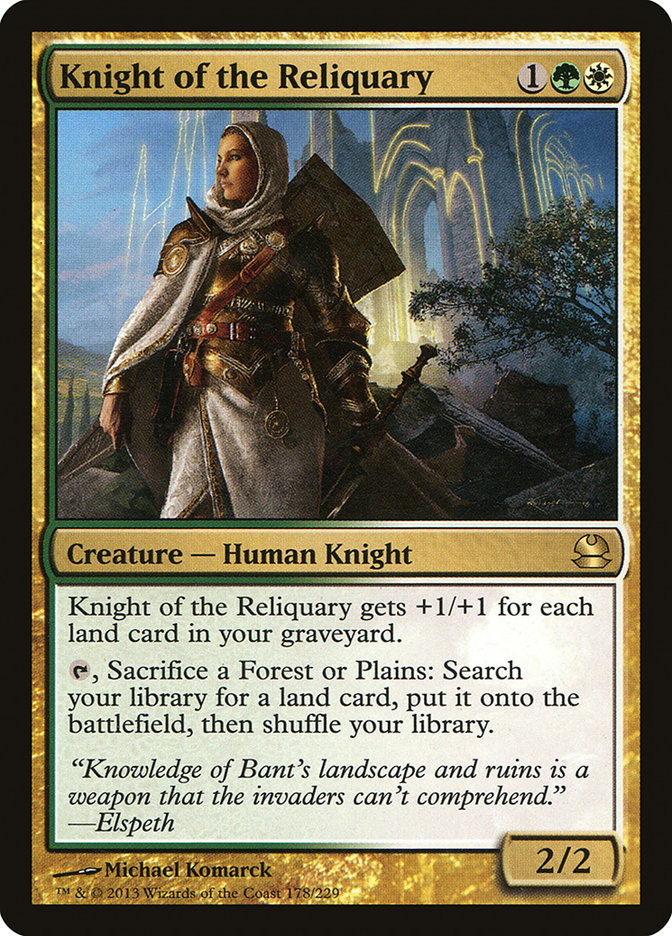 Knight of the Reliquary [Modern Masters] | Yard's Games Ltd