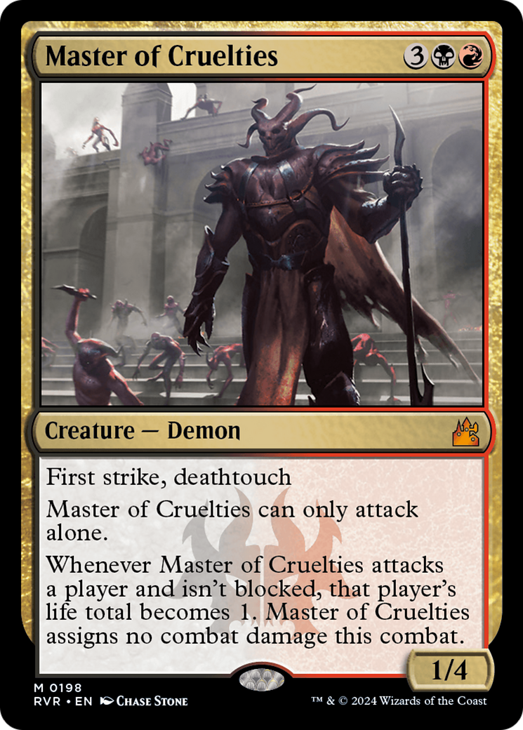 Master of Cruelties [Ravnica Remastered] | Yard's Games Ltd