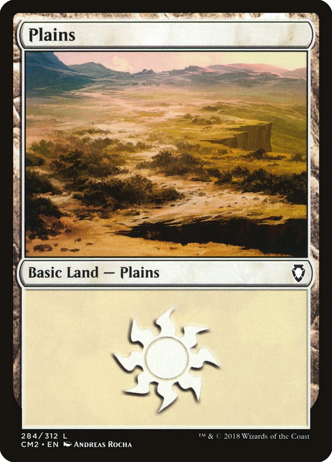 Plains (284) [Commander Anthology Volume II] | Yard's Games Ltd