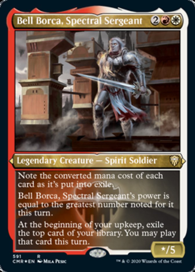 Bell Borca, Spectral Sergeant (Etched) [Commander Legends] | Yard's Games Ltd