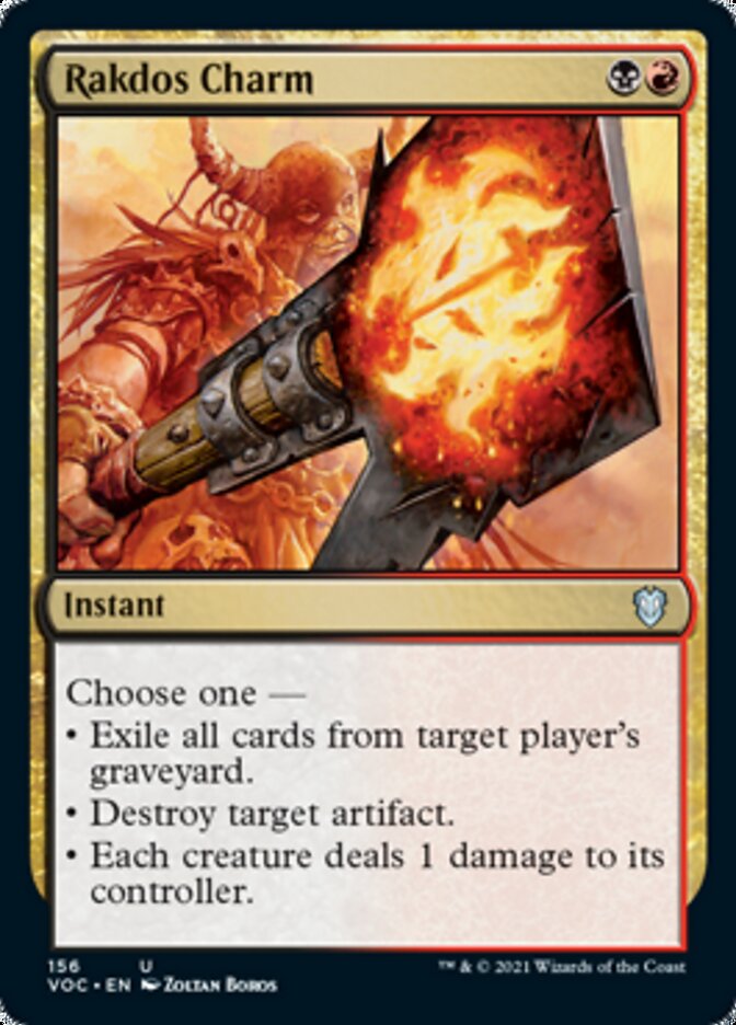 Rakdos Charm [Innistrad: Crimson Vow Commander] | Yard's Games Ltd