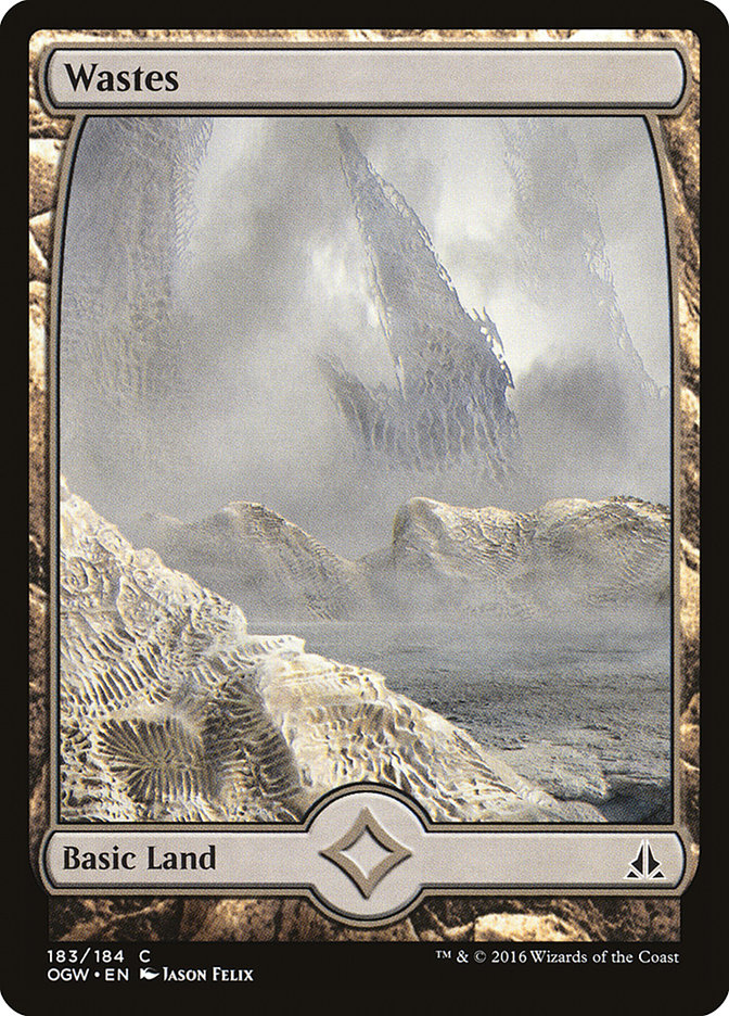 Wastes (183) (Full Art) [Oath of the Gatewatch] | Yard's Games Ltd