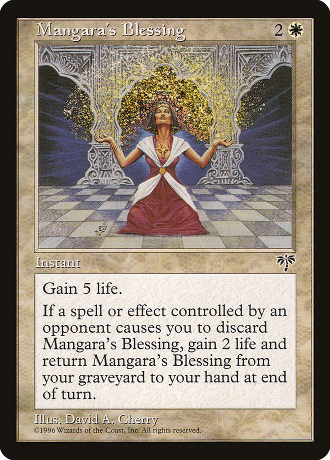 Mangara's Blessing [Mirage] | Yard's Games Ltd