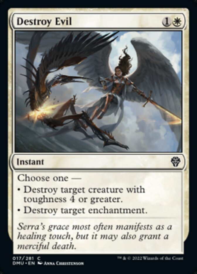 Destroy Evil [Dominaria United] | Yard's Games Ltd