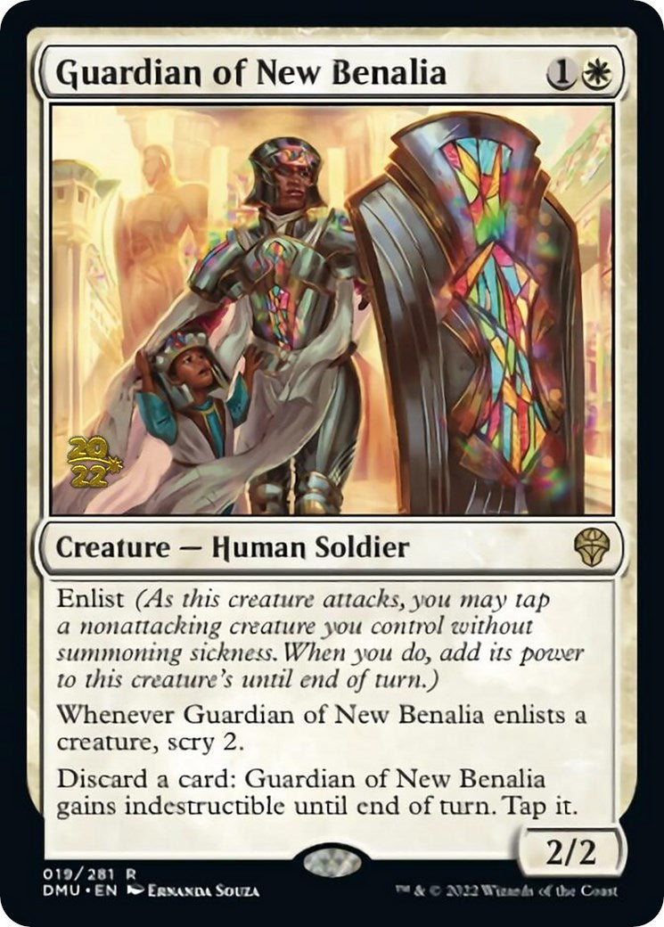 Guardian of New Benalia [Dominaria United Prerelease Promos] | Yard's Games Ltd