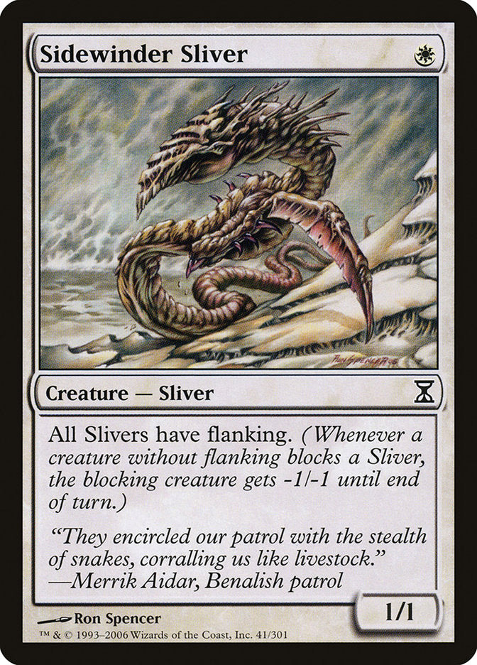 Sidewinder Sliver [Time Spiral] | Yard's Games Ltd