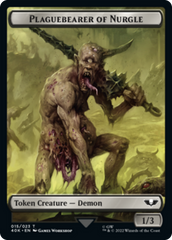 Spawn // Plaguebearer of Nurgle Double-Sided Token [Warhammer 40,000 Tokens] | Yard's Games Ltd