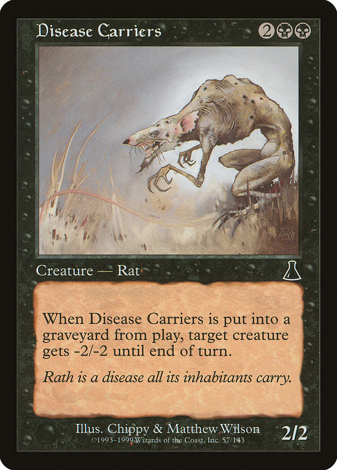 Disease Carriers [Urza's Destiny] | Yard's Games Ltd