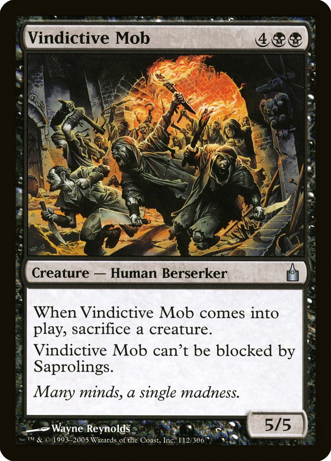 Vindictive Mob [Ravnica: City of Guilds] | Yard's Games Ltd