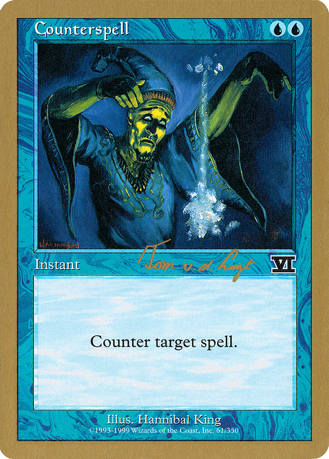 Counterspell (Tom van de Logt) [World Championship Decks 2000] | Yard's Games Ltd