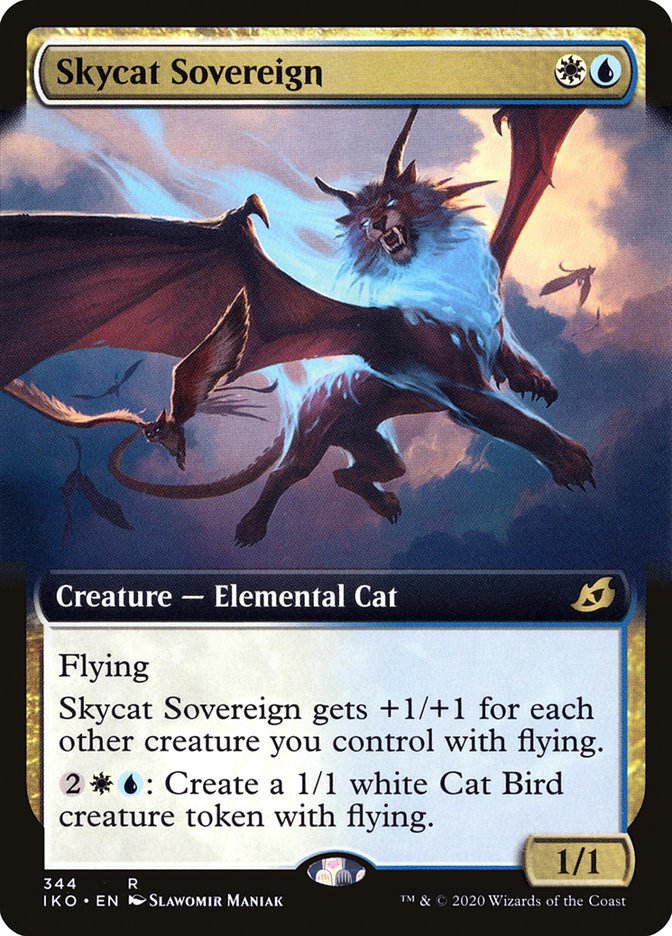 Skycat Sovereign (Extended Art) [Ikoria: Lair of Behemoths] | Yard's Games Ltd