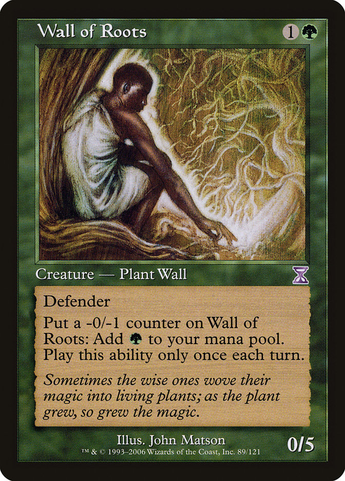 Wall of Roots [Time Spiral Timeshifted] | Yard's Games Ltd