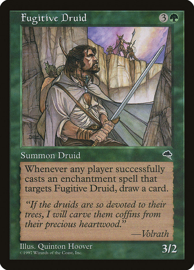 Fugitive Druid [Tempest] | Yard's Games Ltd