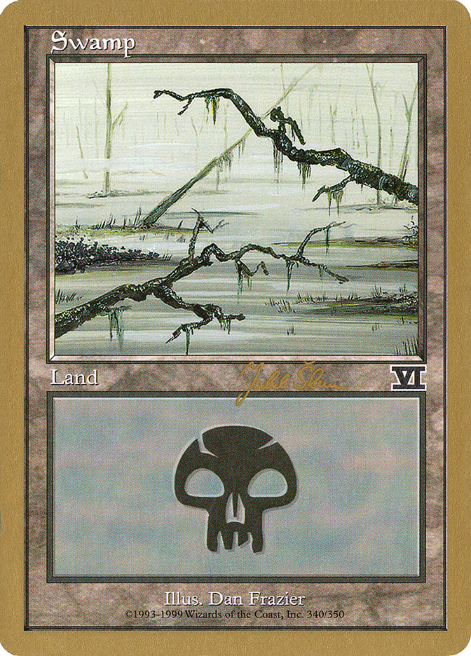 Swamp (js340b) (Jakub Slemr) [World Championship Decks 1999] | Yard's Games Ltd