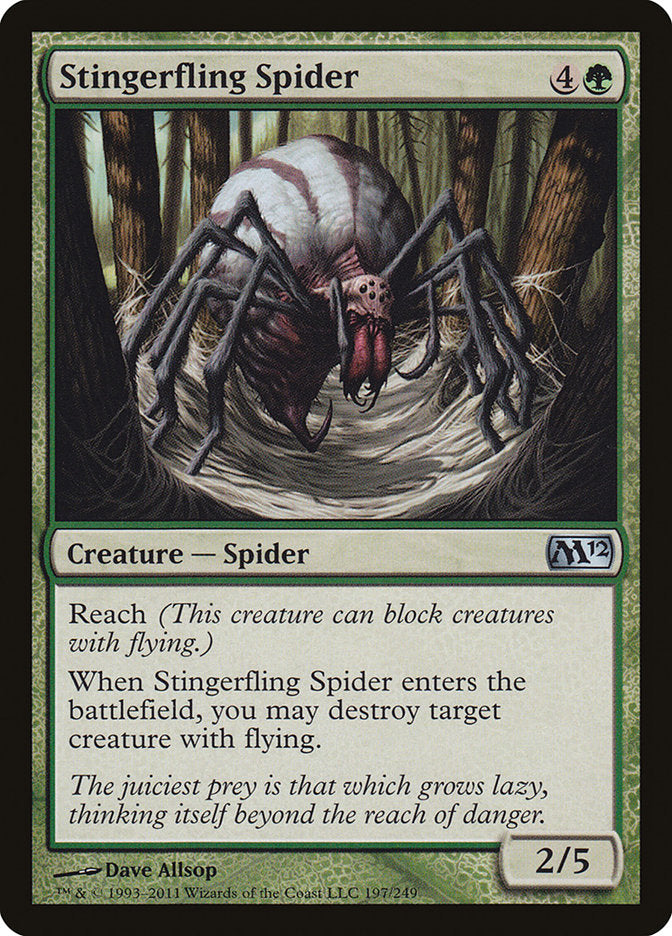 Stingerfling Spider [Magic 2012] | Yard's Games Ltd
