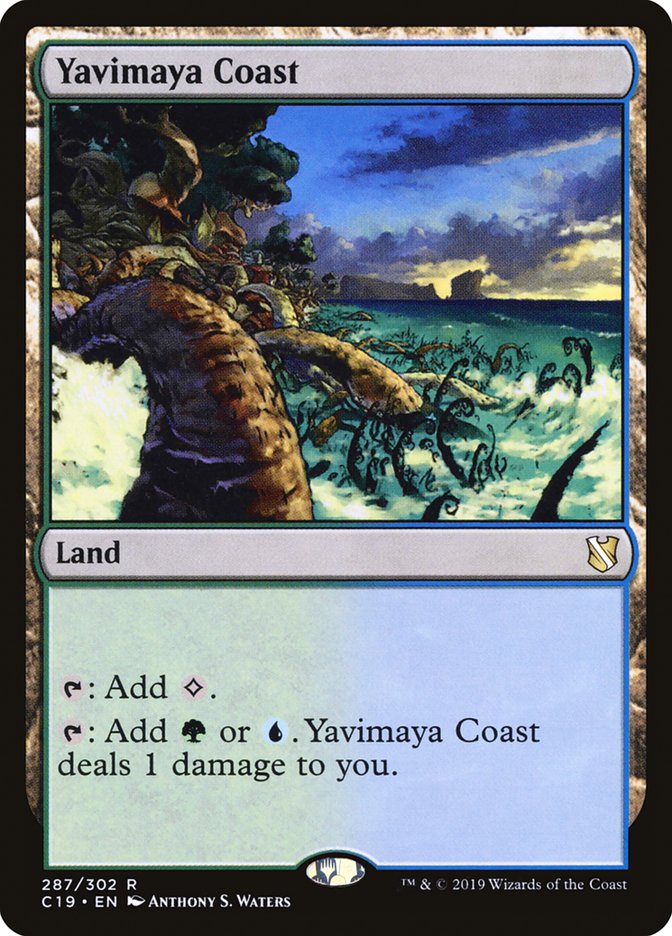 Yavimaya Coast [Commander 2019] | Yard's Games Ltd