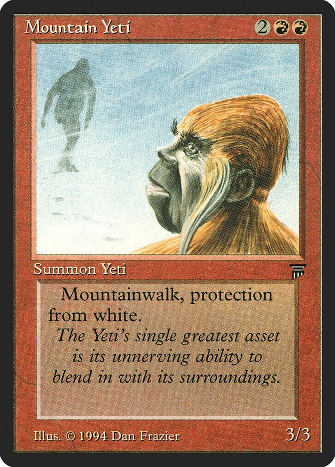 Mountain Yeti [Legends] | Yard's Games Ltd